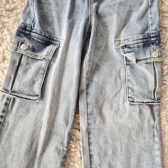 NWOT Juicy Couture Y2K Cargo Jeans w/ Pink Logo Back Pockets | Size 0 / 24 - Picture 14 of 16